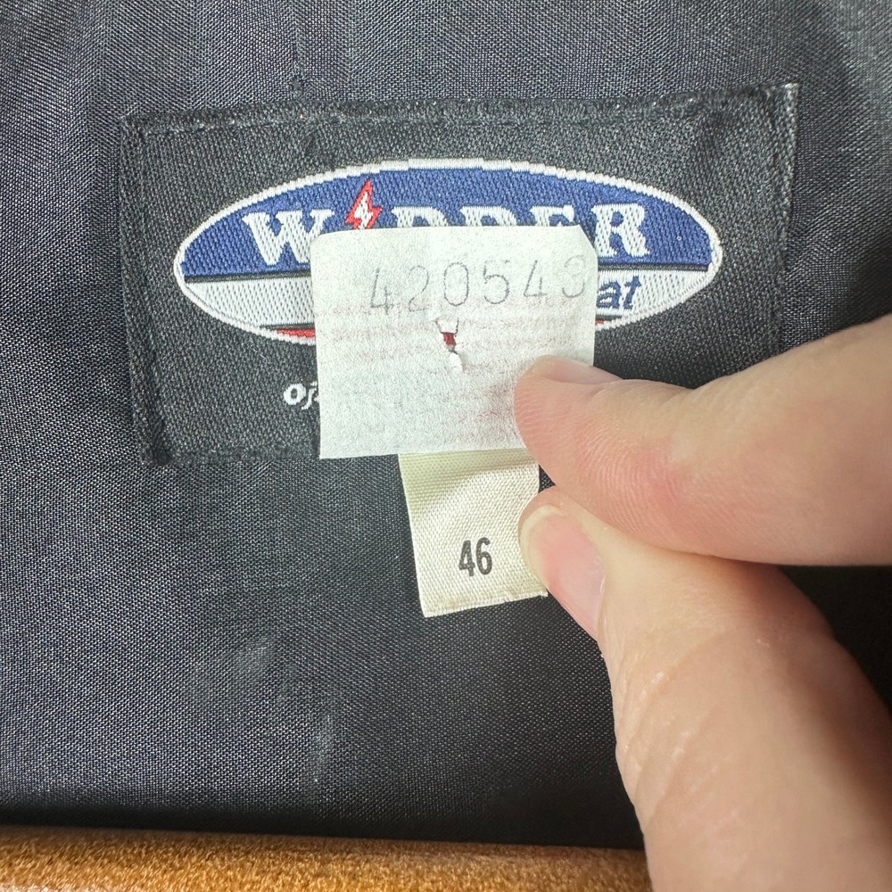 Widder Lectric-Heat Motorcycle Heated Vest Mens 46 Black Thinsulate 12V USA Made - Picture 5 of 12